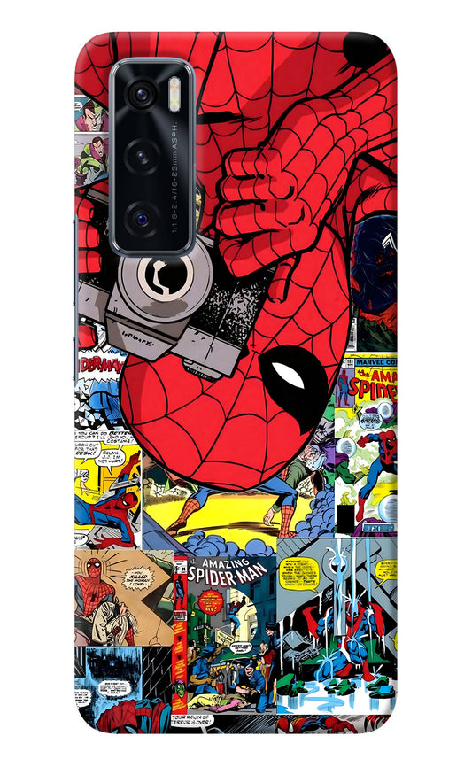 Spider Man Vivo V20 SE Back Cover