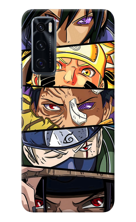 Naruto Character Vivo V20 SE Back Cover