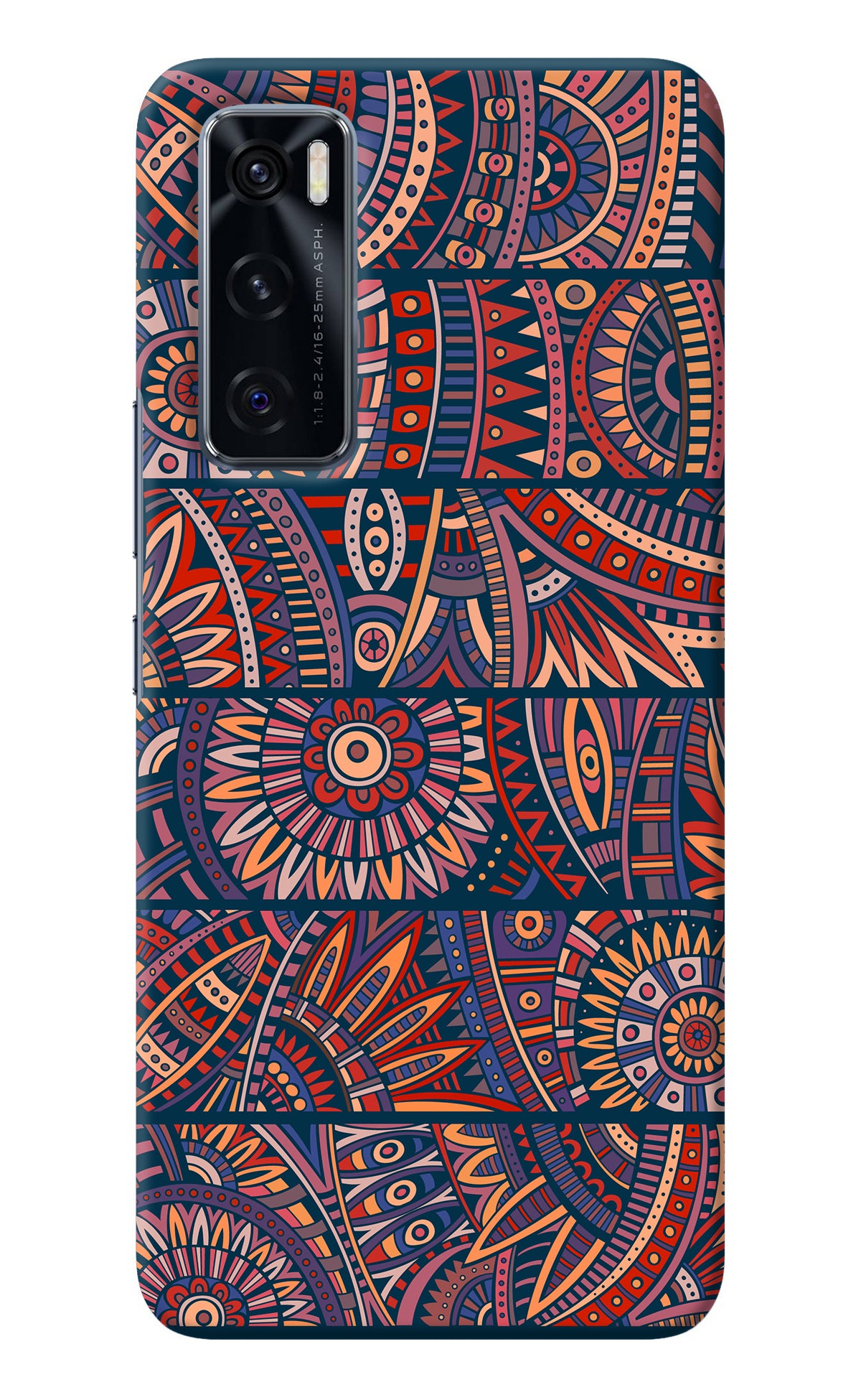 African Culture Design Vivo V20 SE Back Cover