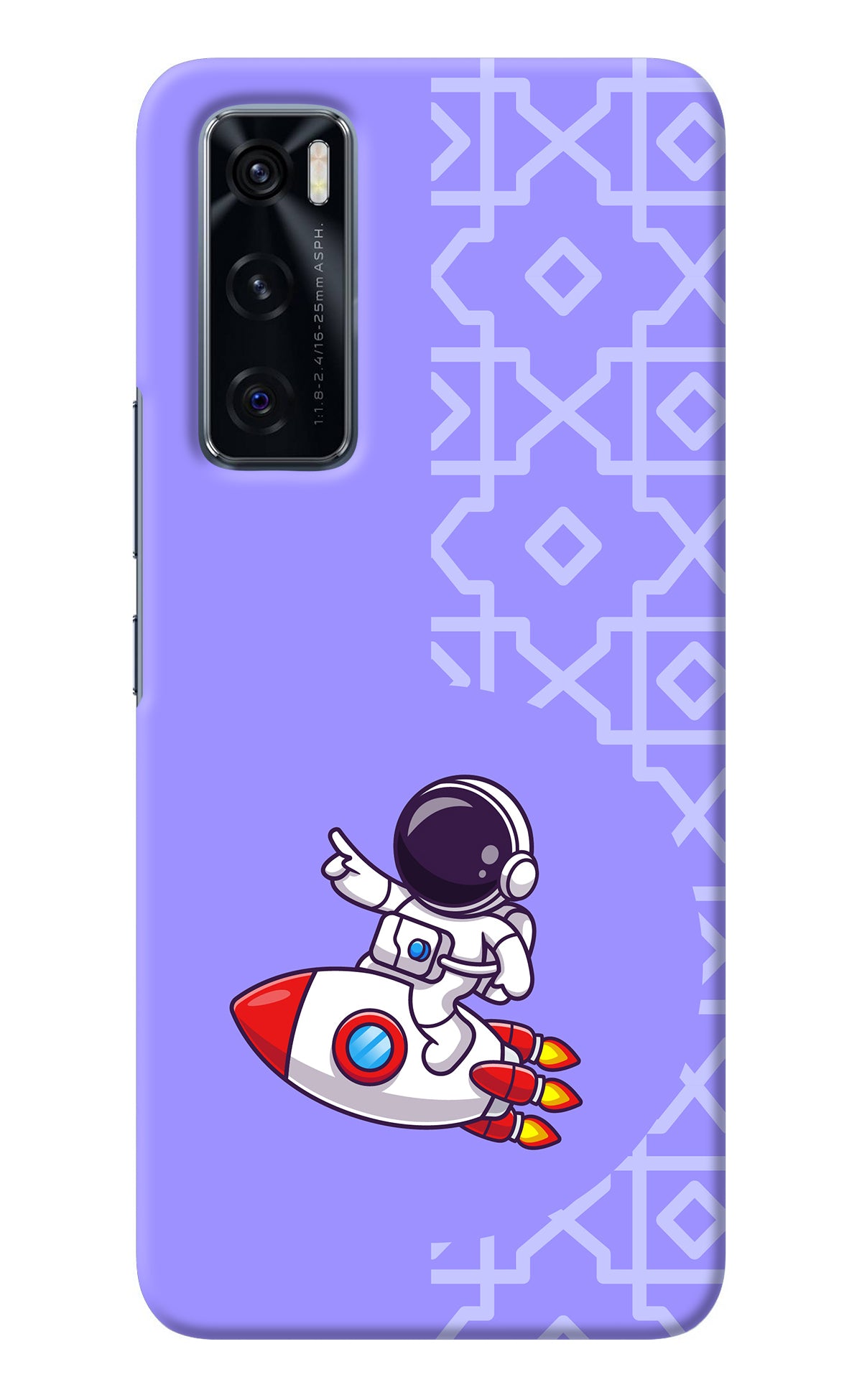 Cute Astronaut Vivo V20 SE Back Cover