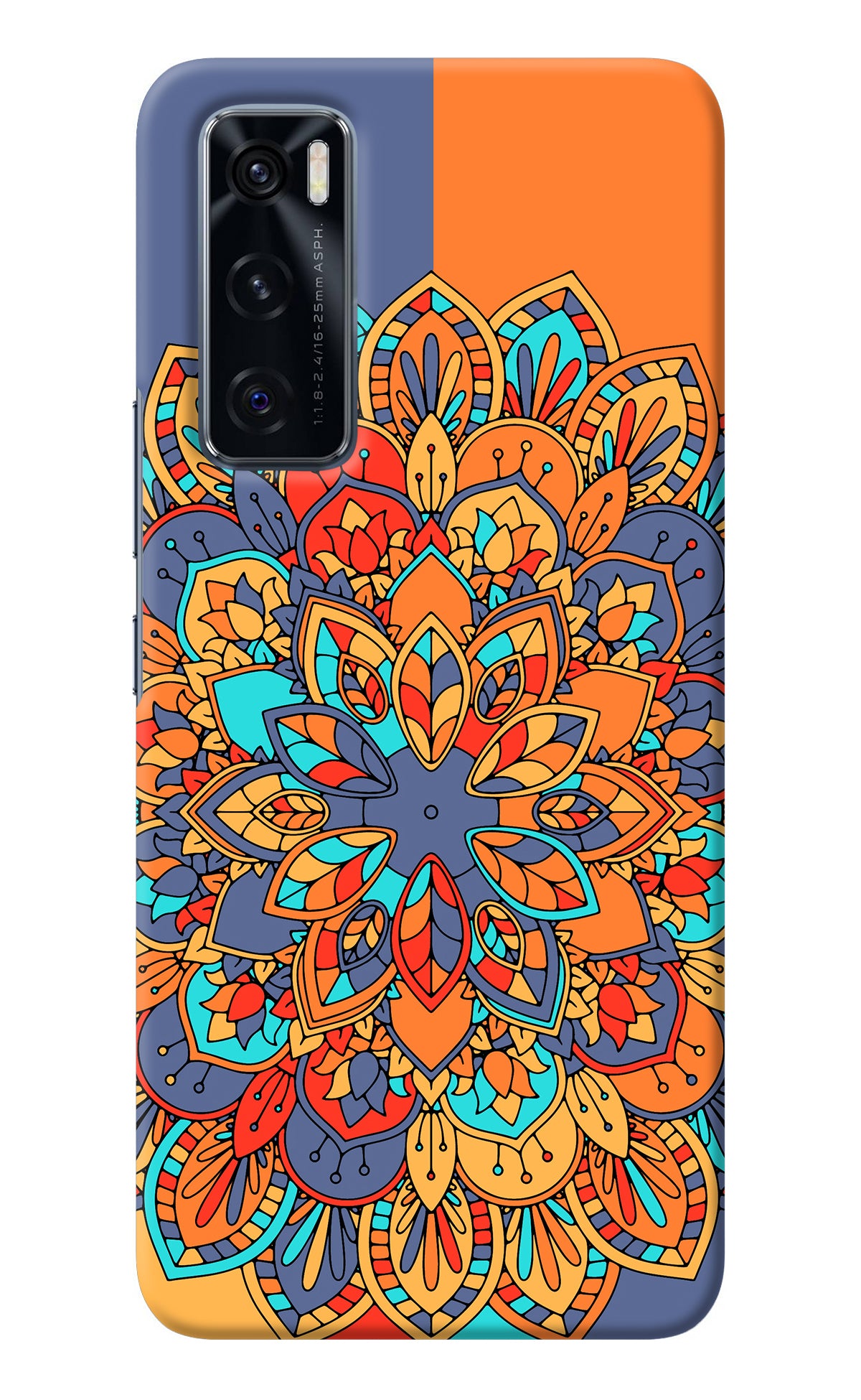 Color Mandala Vivo V20 SE Back Cover