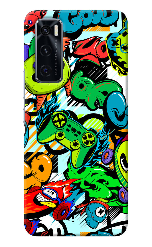 Game Doodle Vivo V20 SE Back Cover