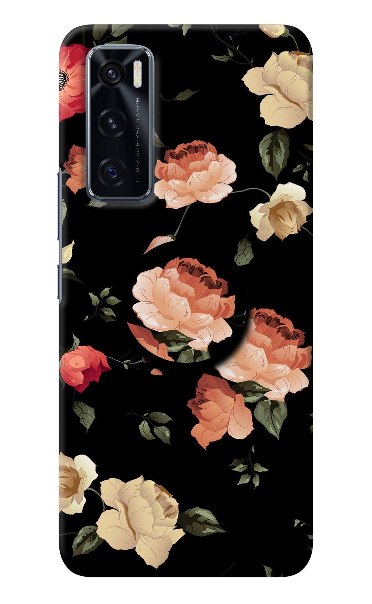 Flowers Vivo V20 SE Pop Case