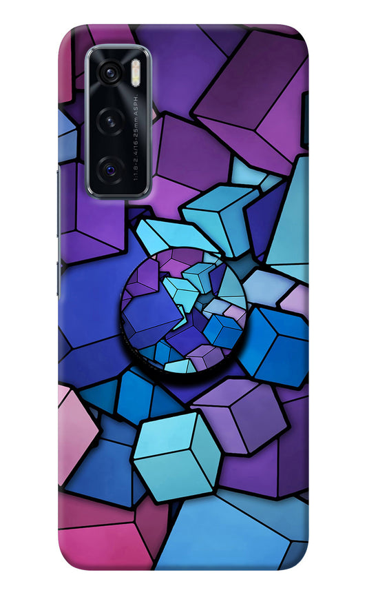 Cubic Abstract Vivo V20 SE Pop Case