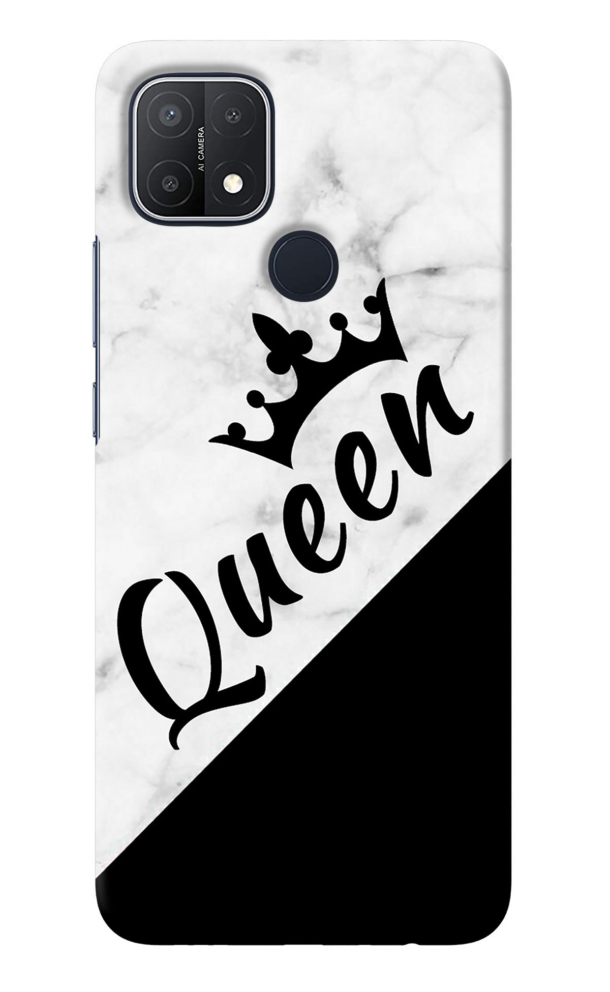 Queen Oppo A15/A15s Back Cover