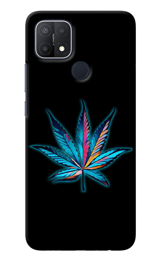 Weed Oppo A15/A15s Back Cover