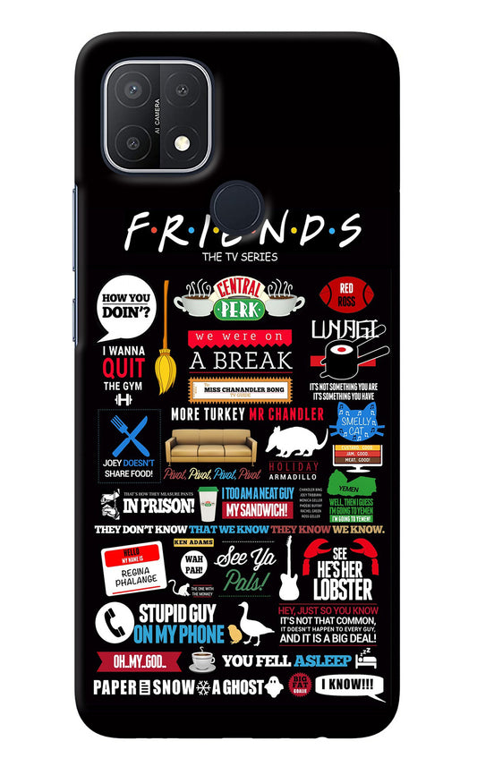 FRIENDS Oppo A15/A15s Back Cover