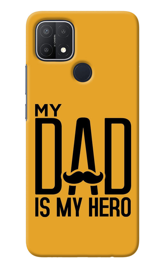 My Dad Is My Hero Oppo A15/A15s Back Cover