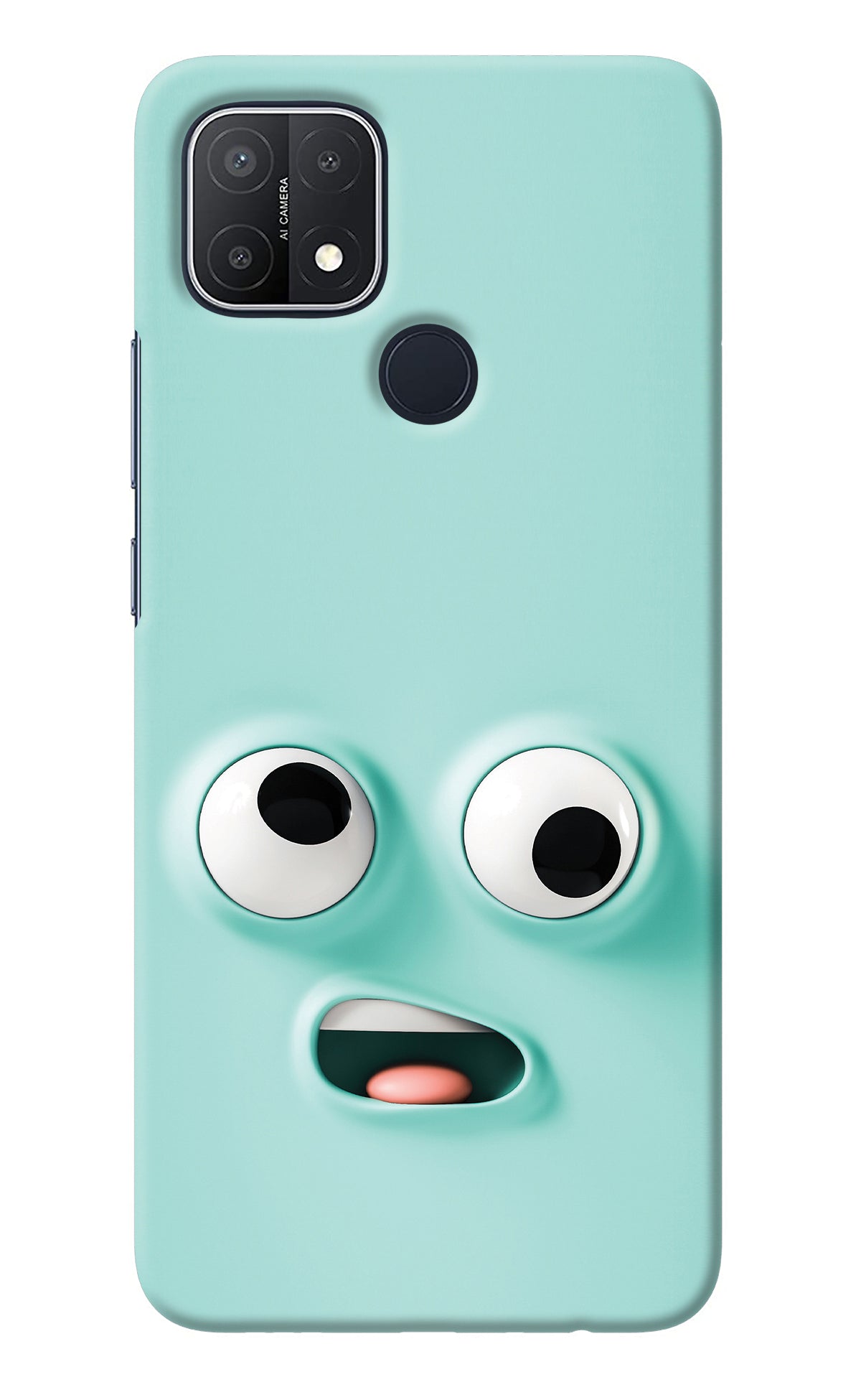 Funny Cartoon Oppo A15/A15s Back Cover