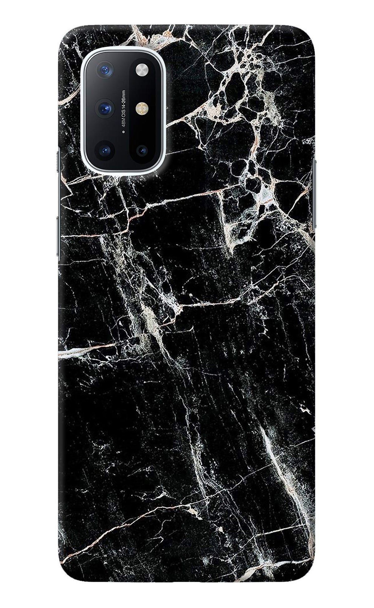 Black Marble Texture Oneplus 8T Back Cover