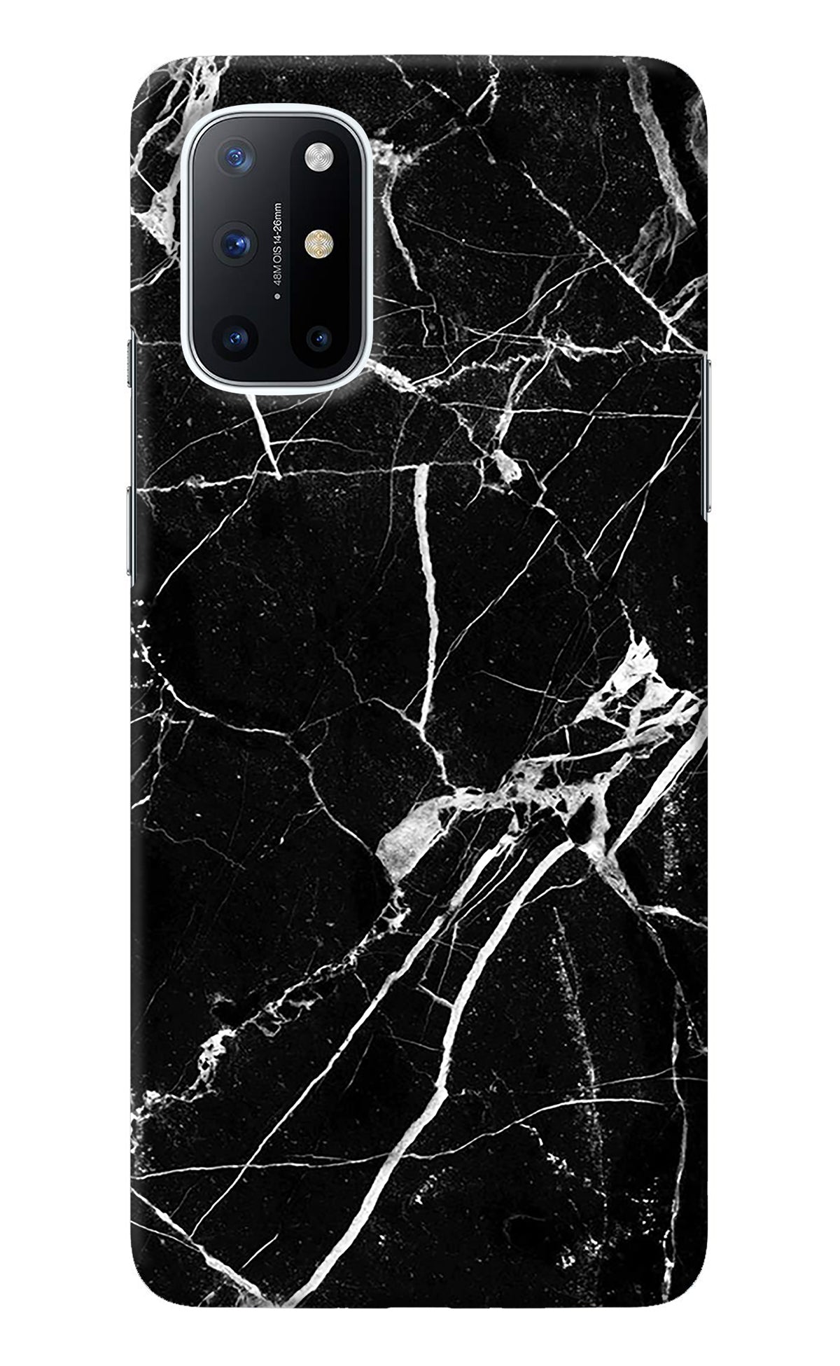 Black Marble Pattern Oneplus 8T Back Cover