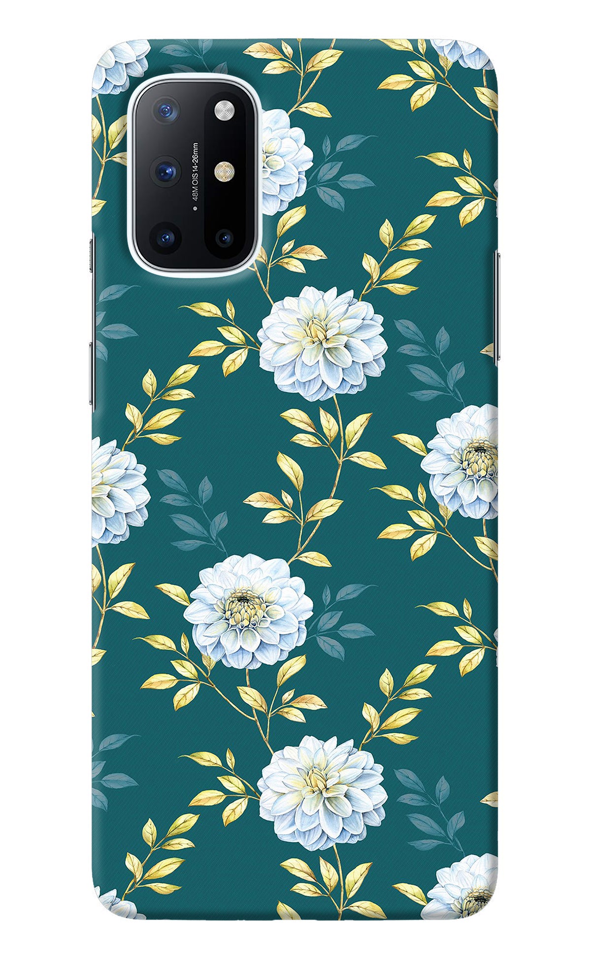 Flowers Oneplus 8T Back Cover