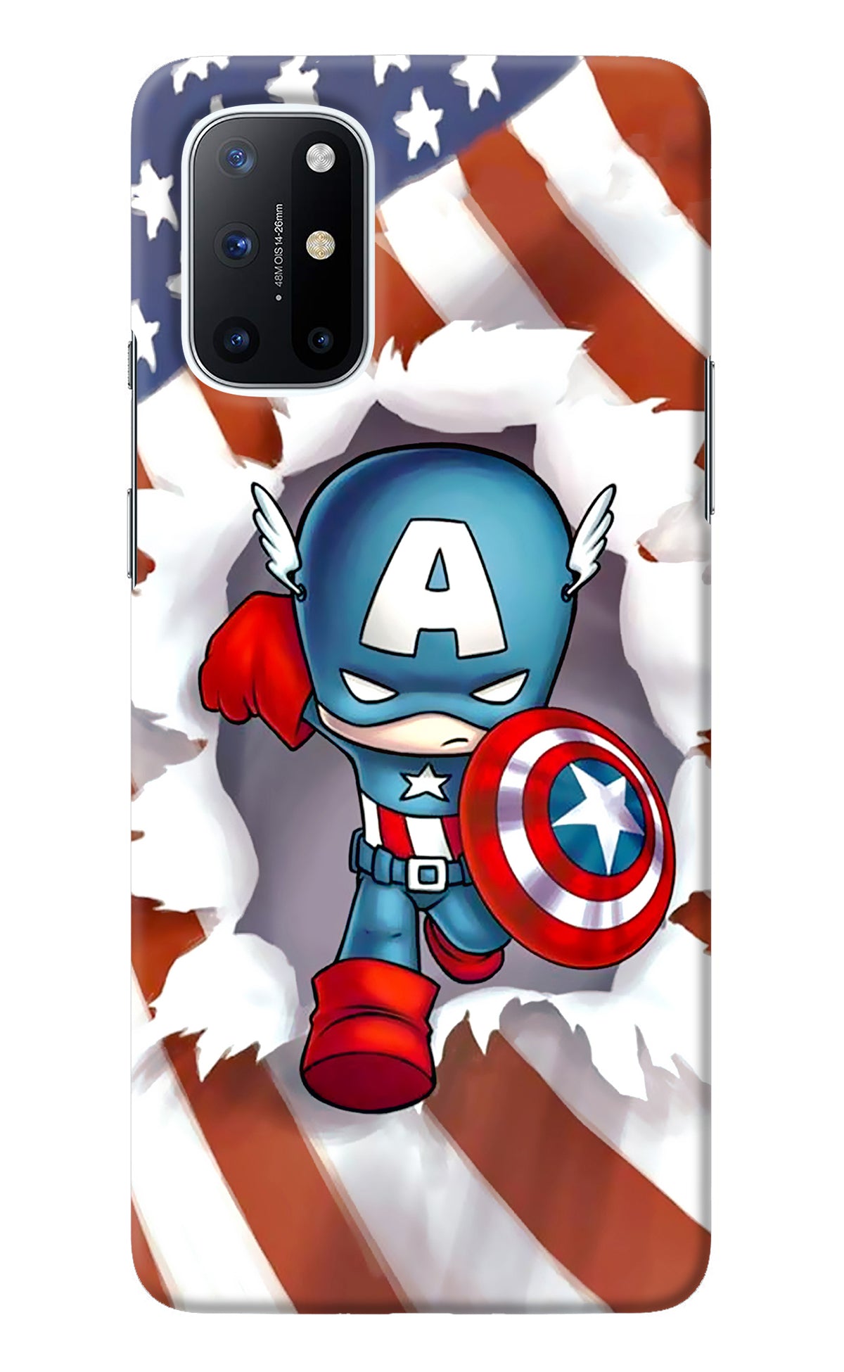 Captain America Oneplus 8T Back Cover