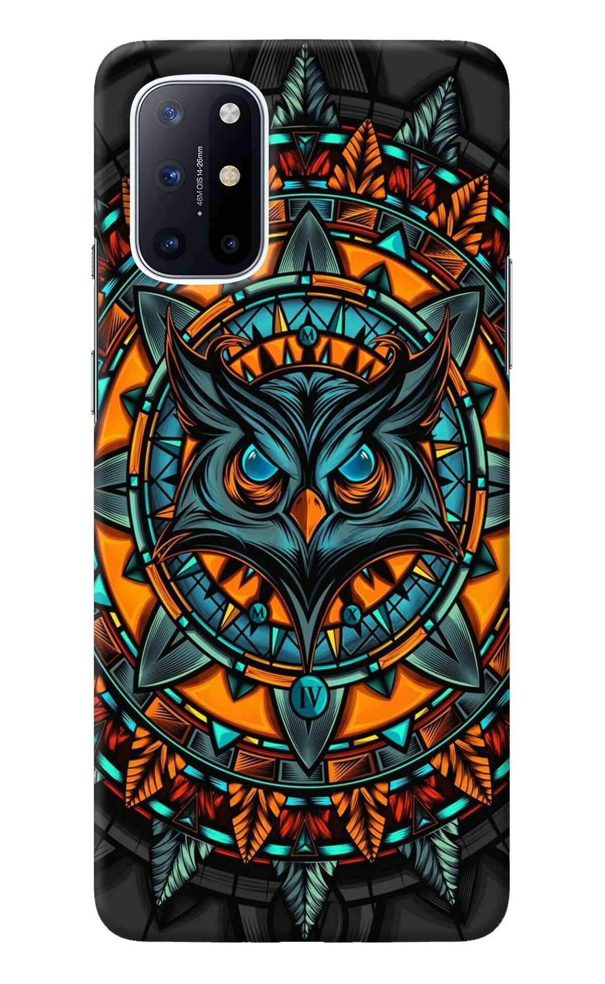 Angry Owl Art Oneplus 8T Back Cover