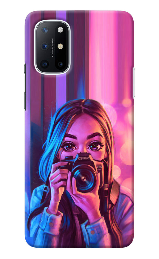 Girl Photographer Oneplus 8T Back Cover