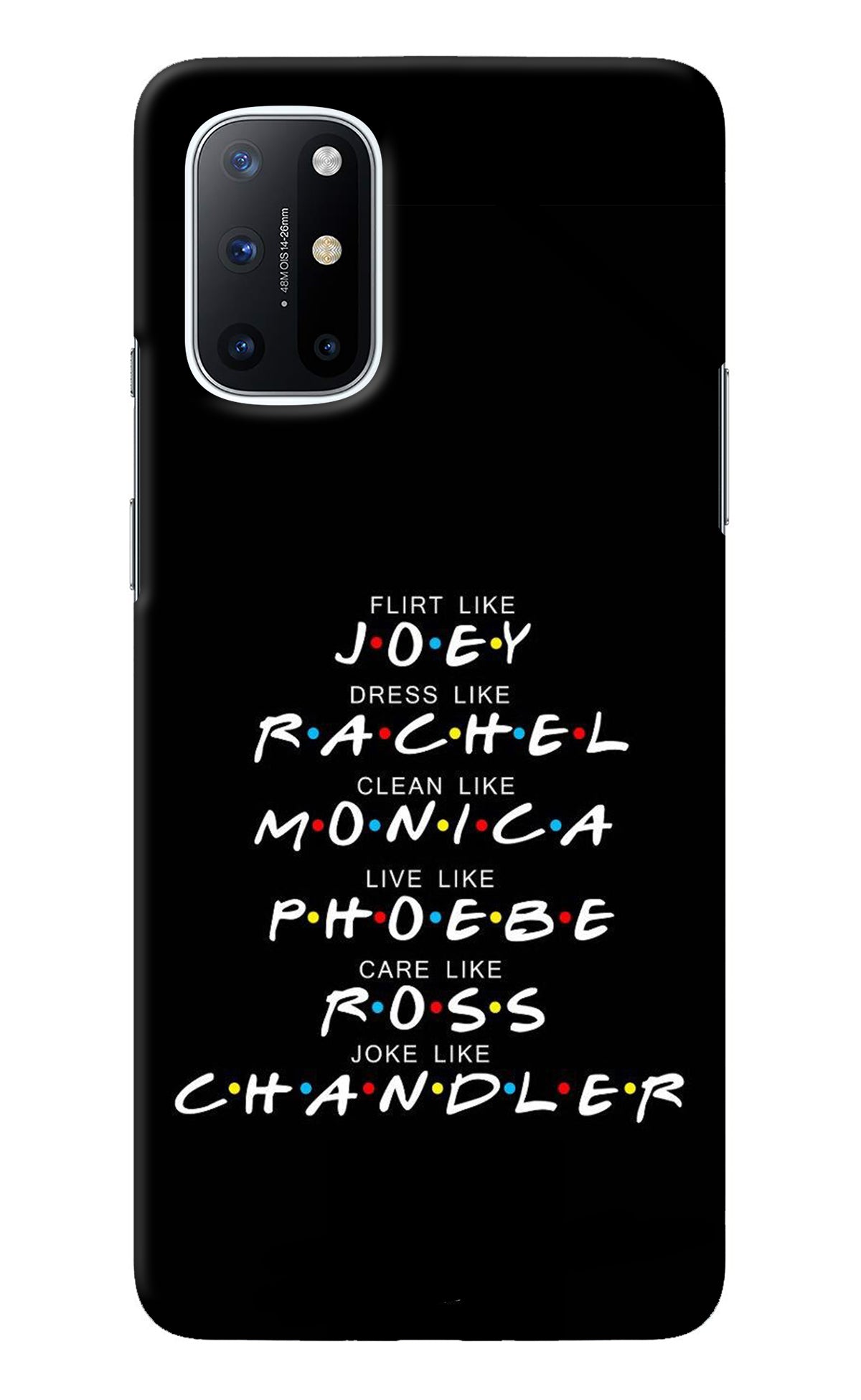 FRIENDS Character Oneplus 8T Back Cover