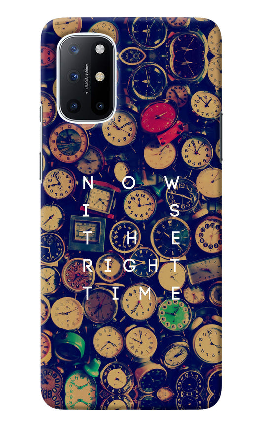 Now is the Right Time Quote Oneplus 8T Back Cover