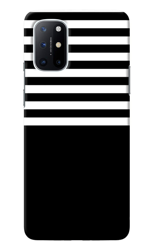 Black and White Print Oneplus 8T Back Cover
