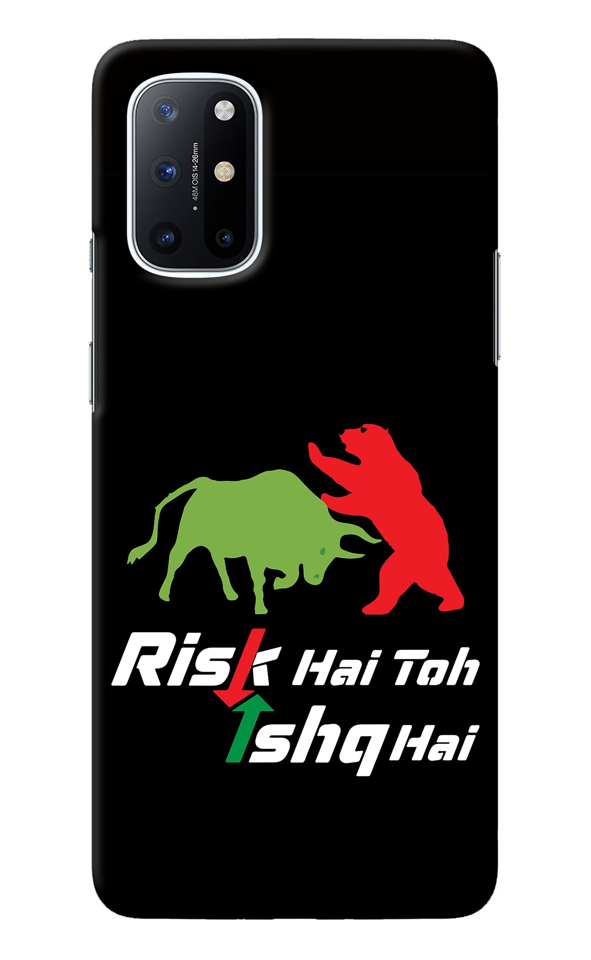 Risk Hai Toh Ishq Hai Oneplus 8T Back Cover