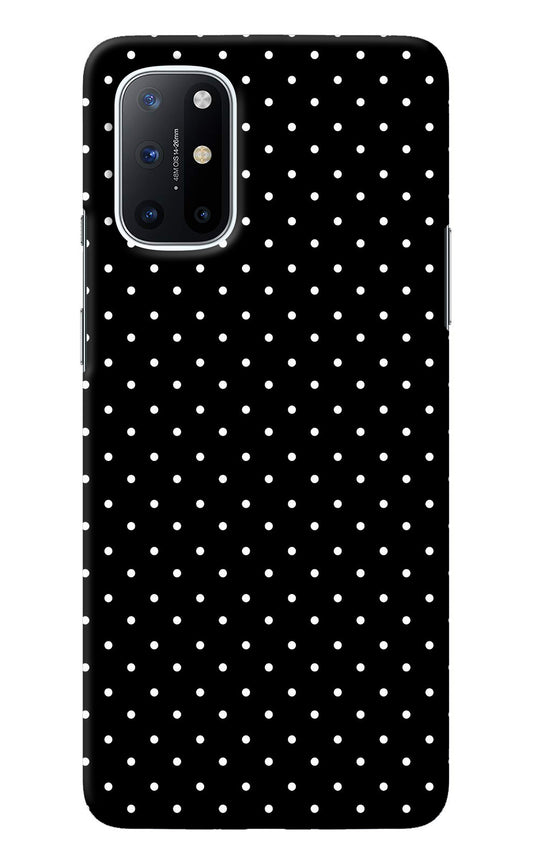 White Dots Oneplus 8T Back Cover