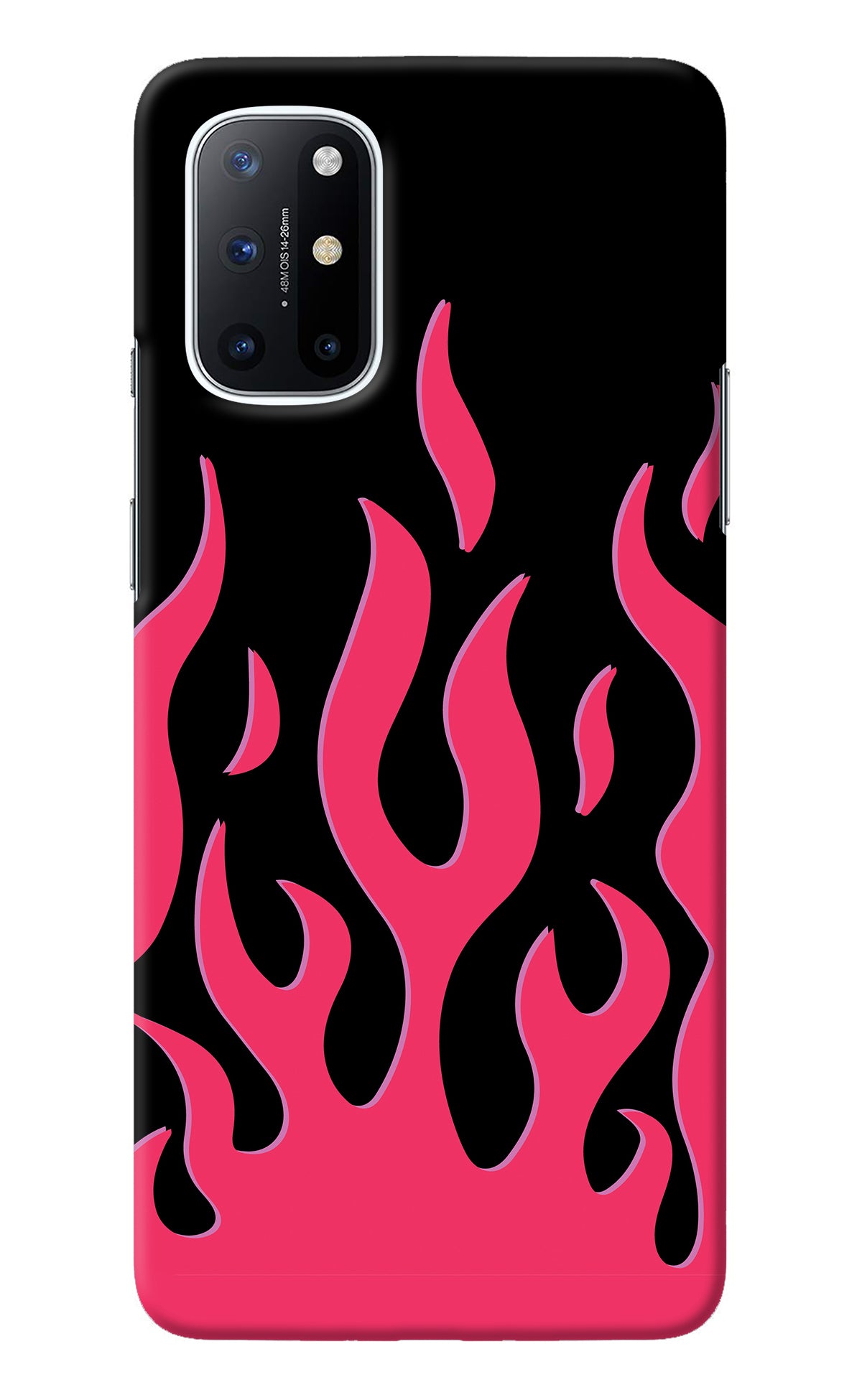 Fire Flames Oneplus 8T Back Cover