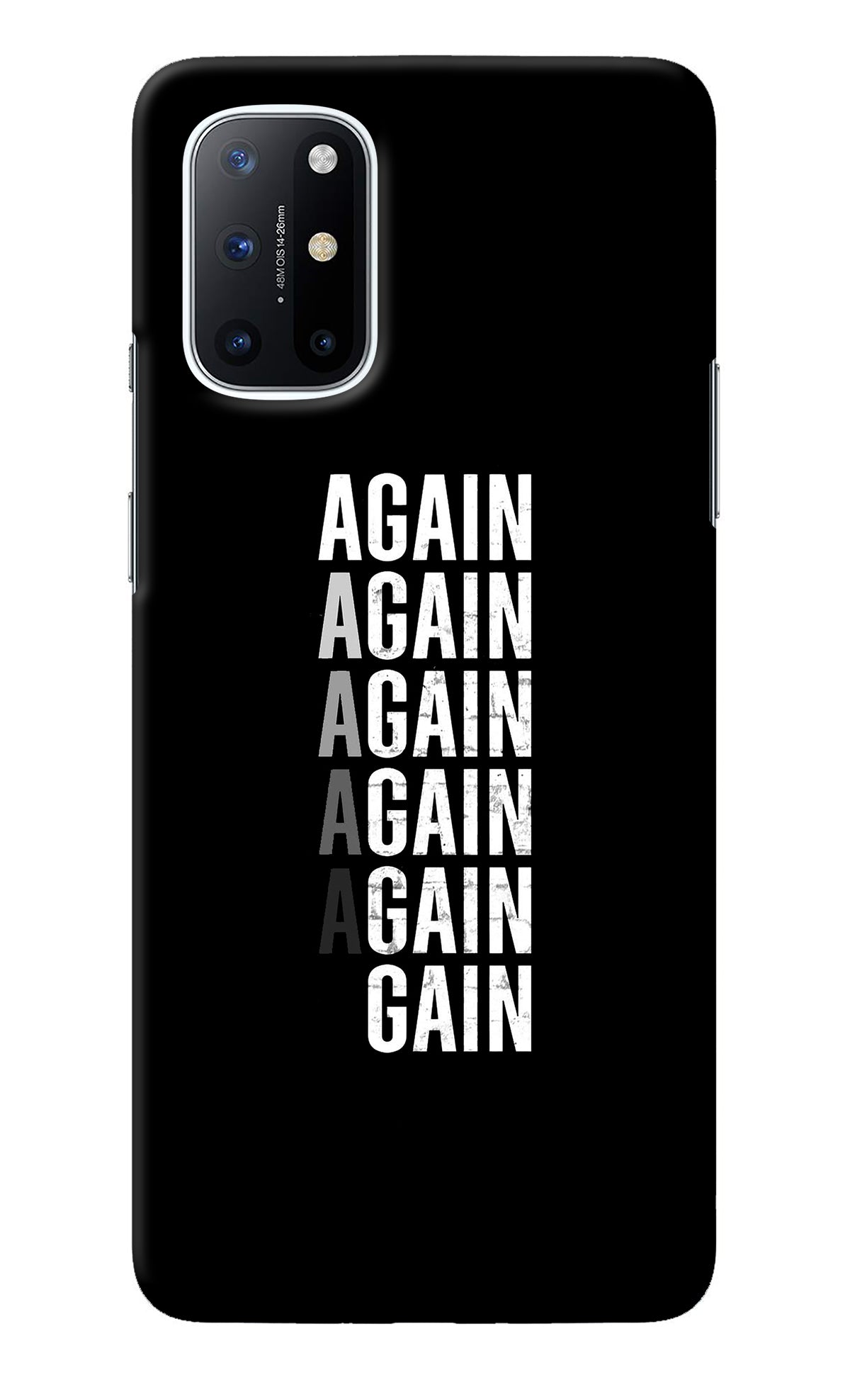 Again Again Gain Oneplus 8T Back Cover