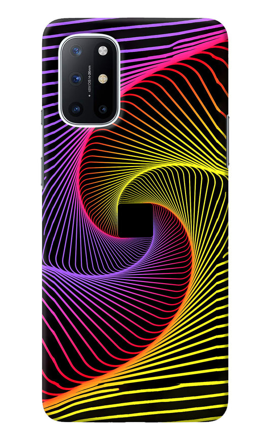 Colorful Strings Oneplus 8T Back Cover