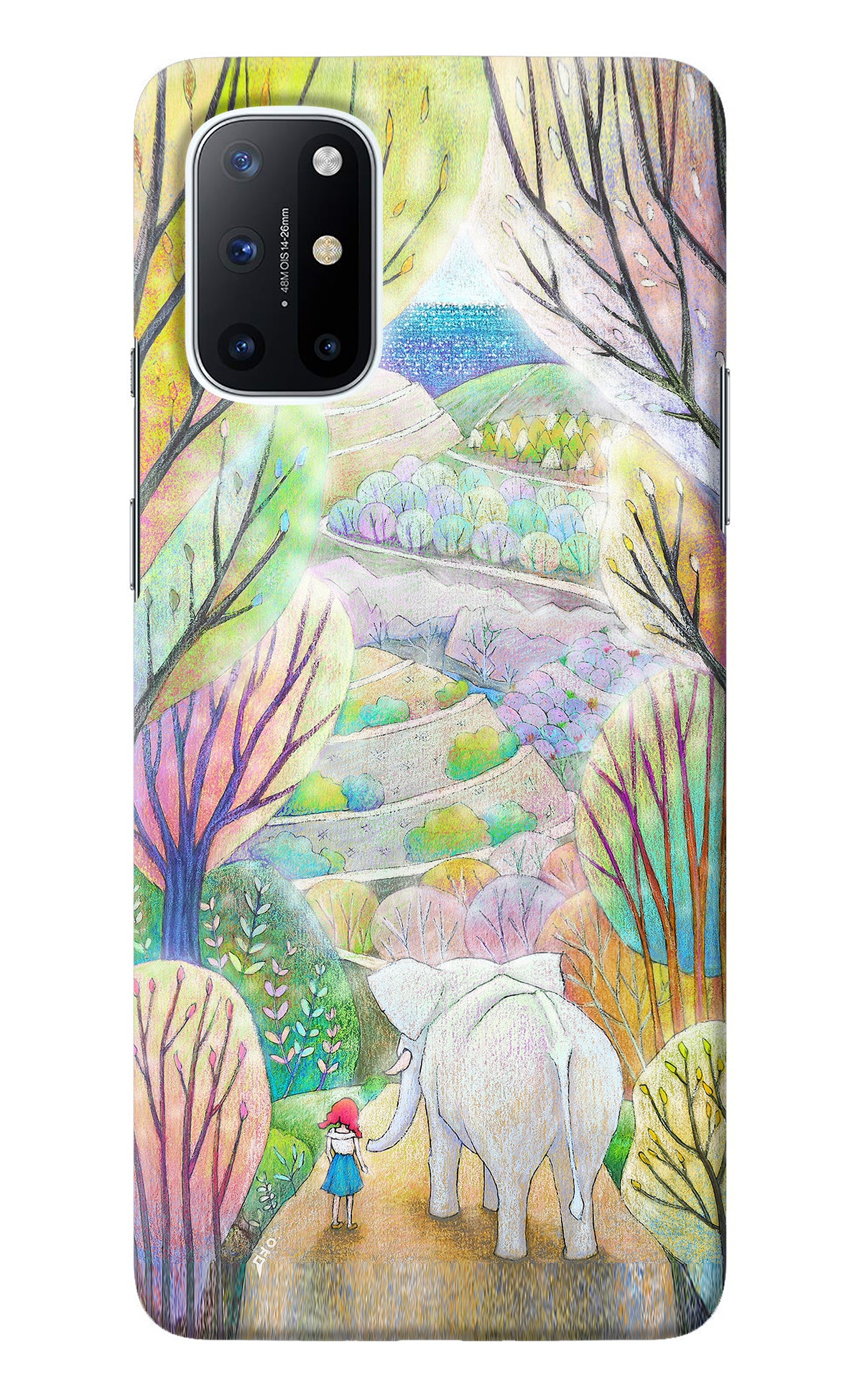 Nature Painting Oneplus 8T Back Cover