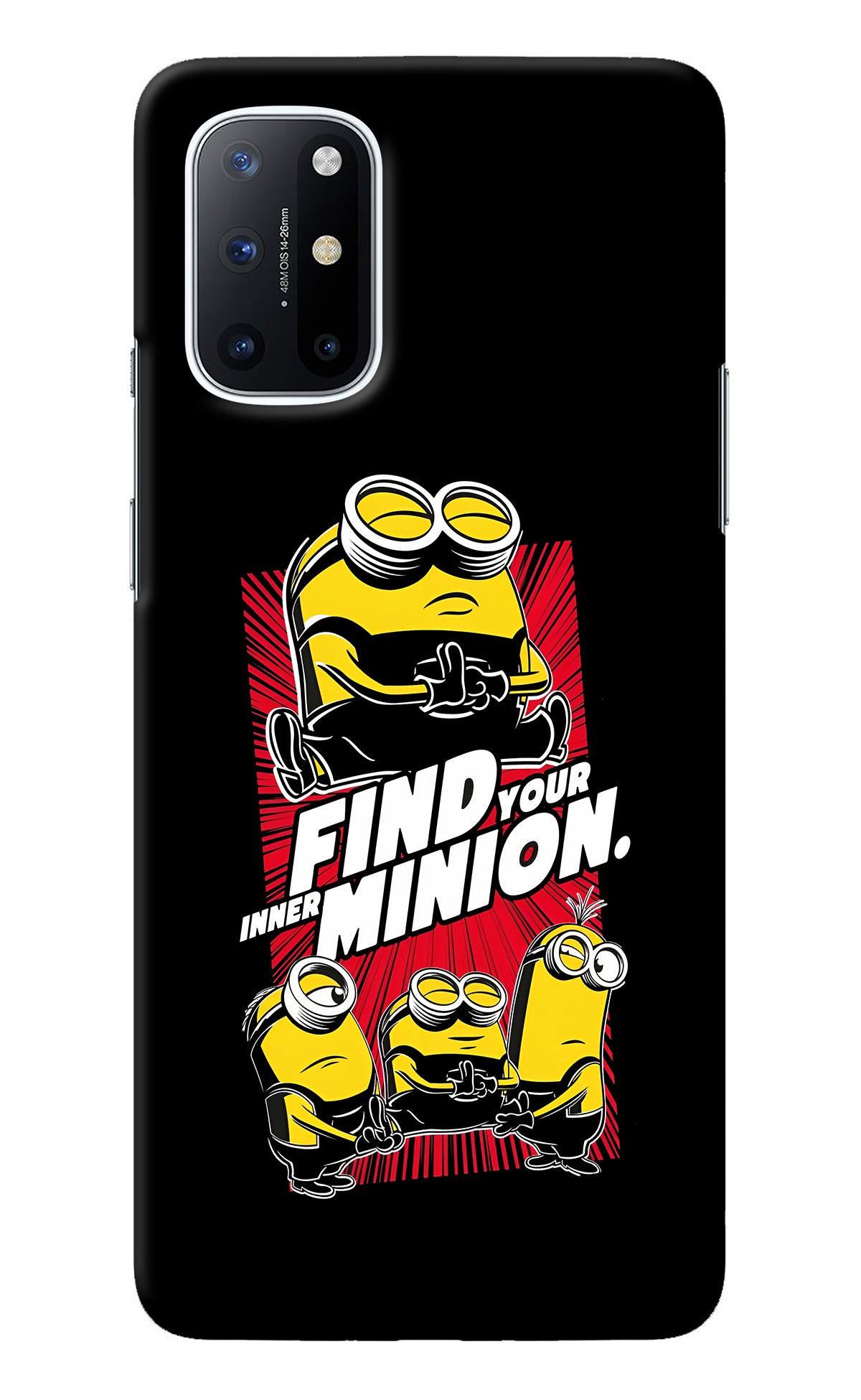 Find your inner Minion Oneplus 8T Back Cover