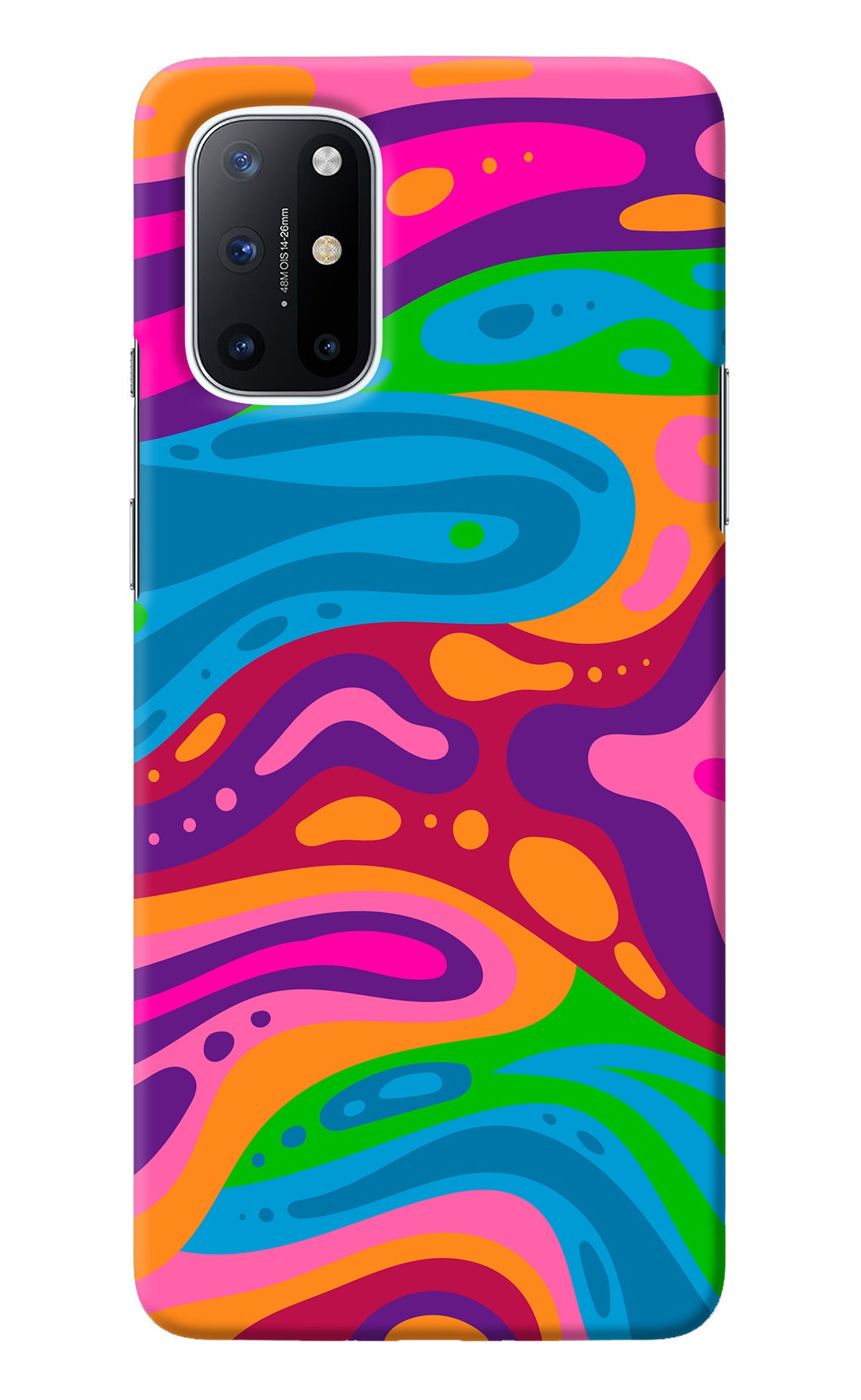 Trippy Pattern Oneplus 8T Back Cover