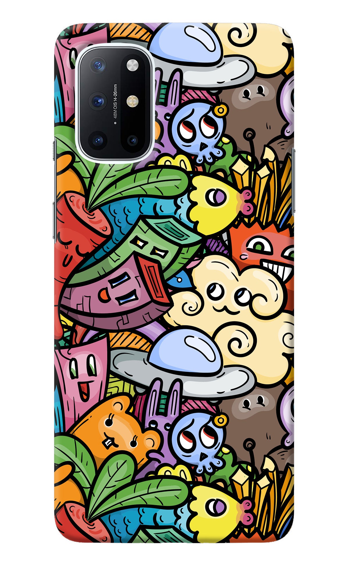 Veggie Doodle Oneplus 8T Back Cover