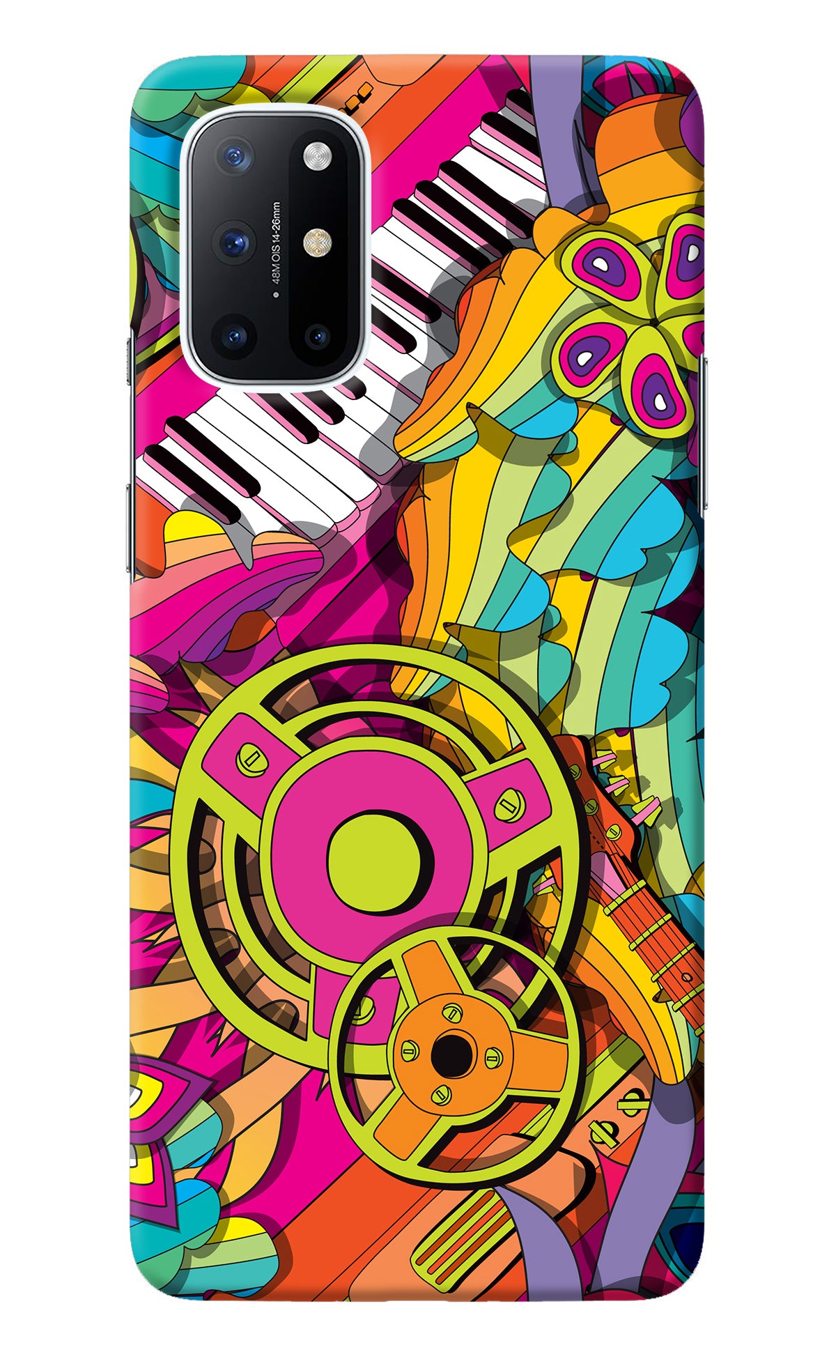 Music Doodle Oneplus 8T Back Cover