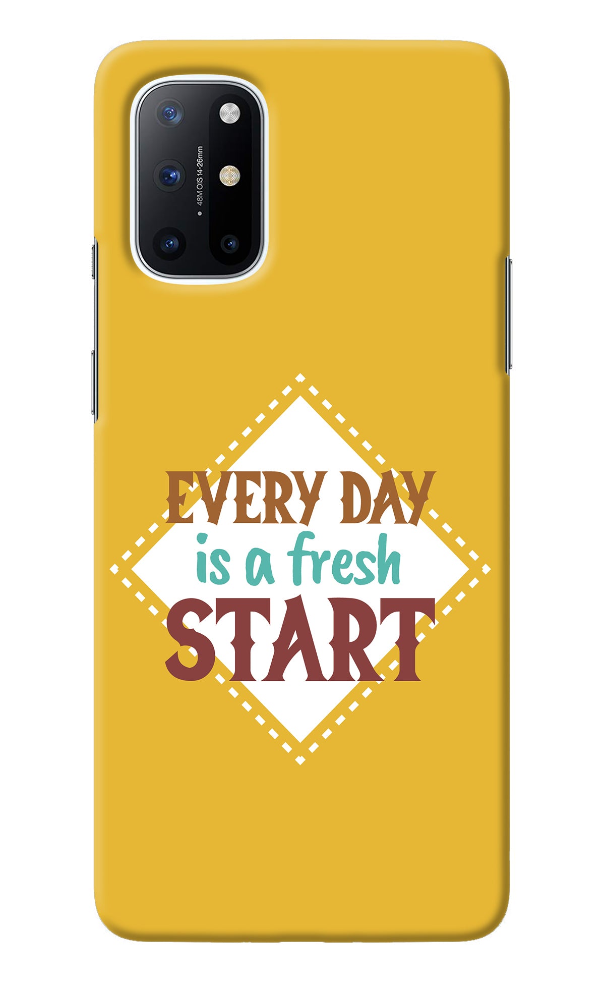 Every day is a Fresh Start Oneplus 8T Back Cover