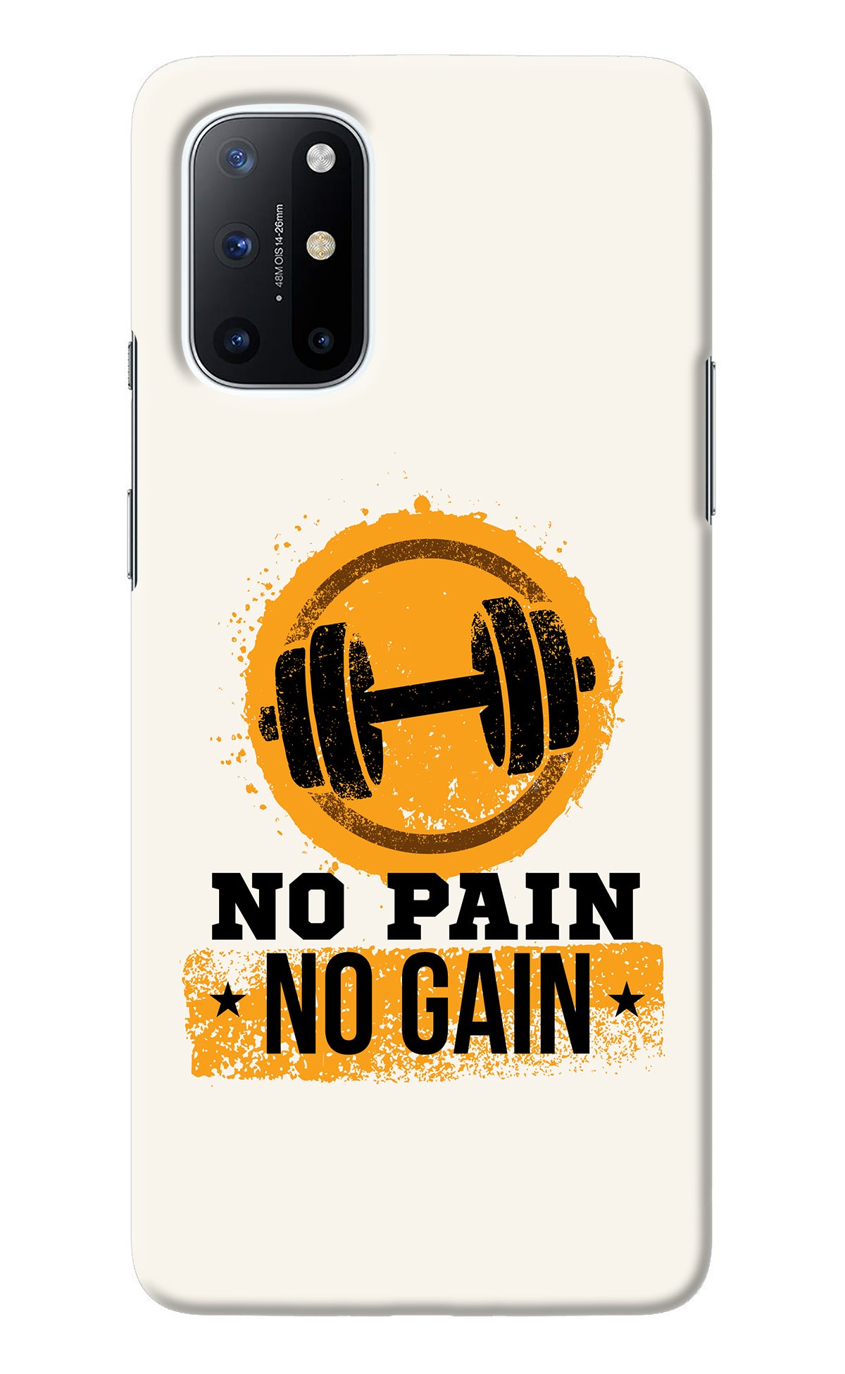 No Pain No Gain Oneplus 8T Back Cover