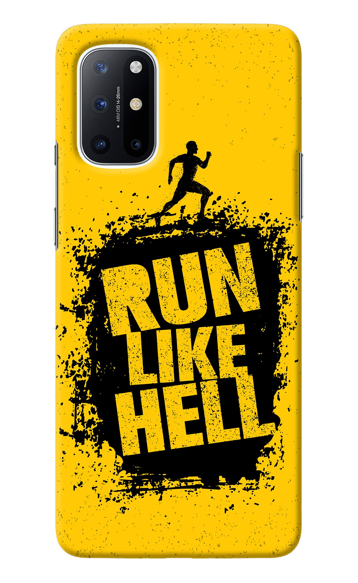 Run Like Hell Oneplus 8T Back Cover