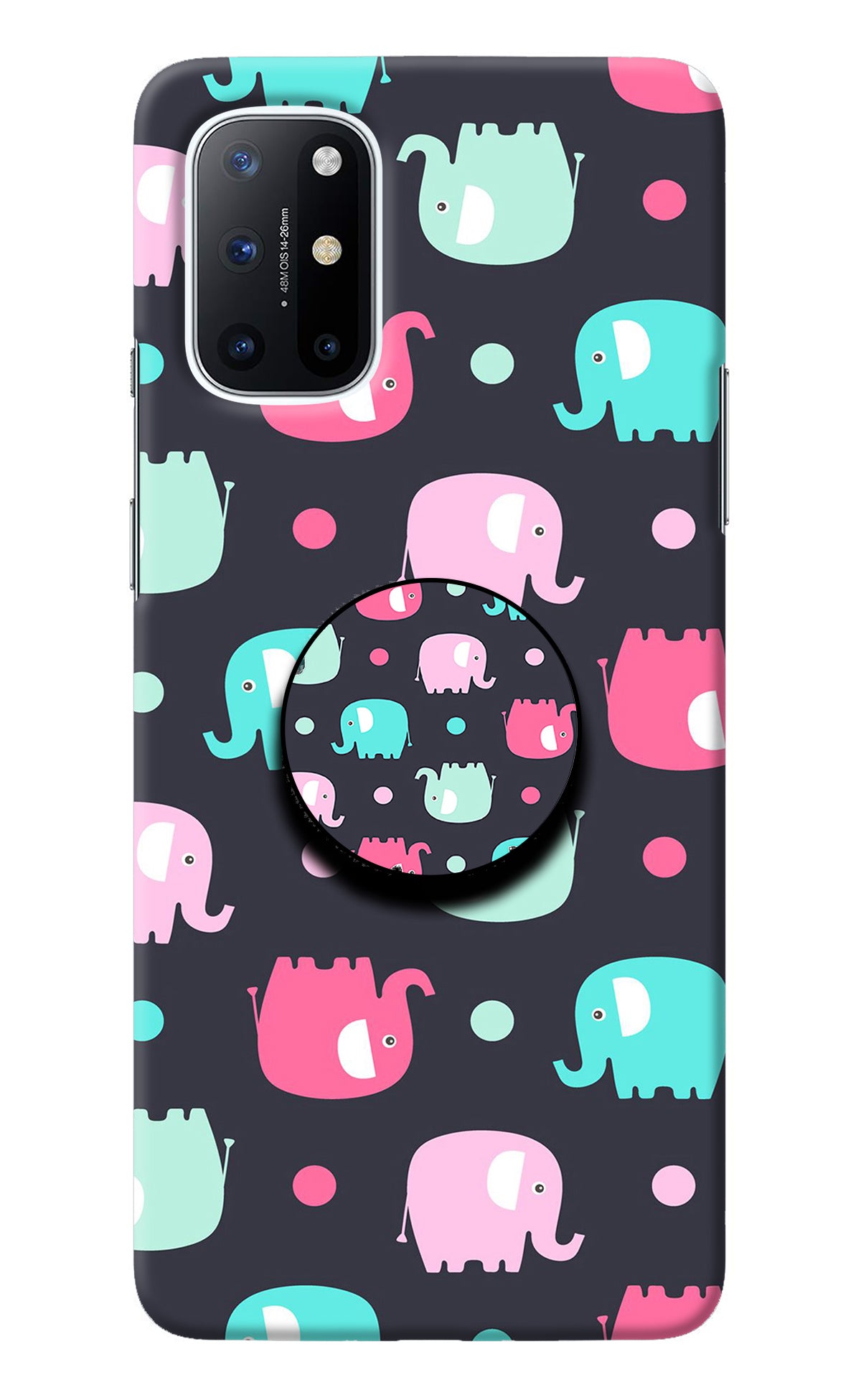 Baby Elephants Oneplus 8T Pop Case