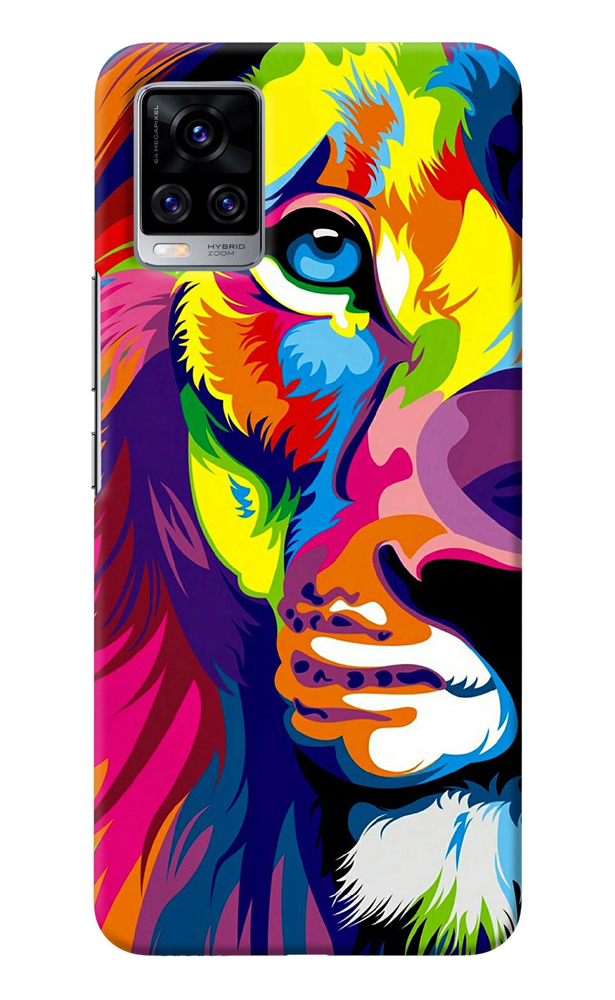 Lion Half Face Vivo V20 Pro Back Cover