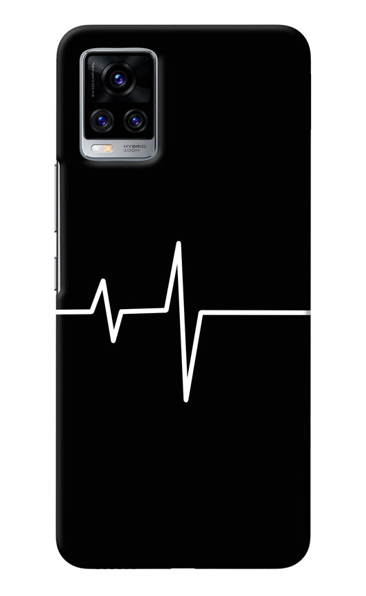 Heart Beats Vivo V20 Pro Back Cover