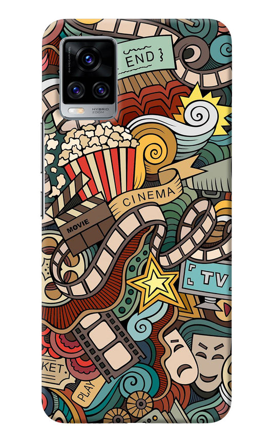 Cinema Abstract Vivo V20 Pro Back Cover