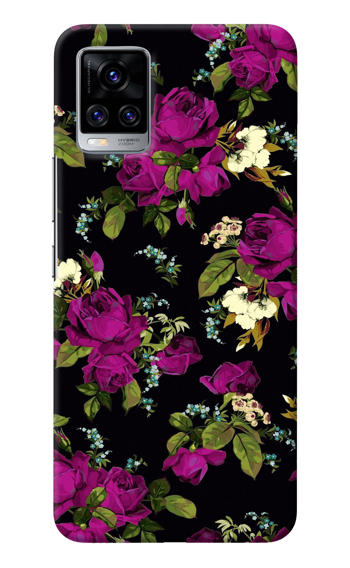 Flowers Vivo V20 Pro Back Cover