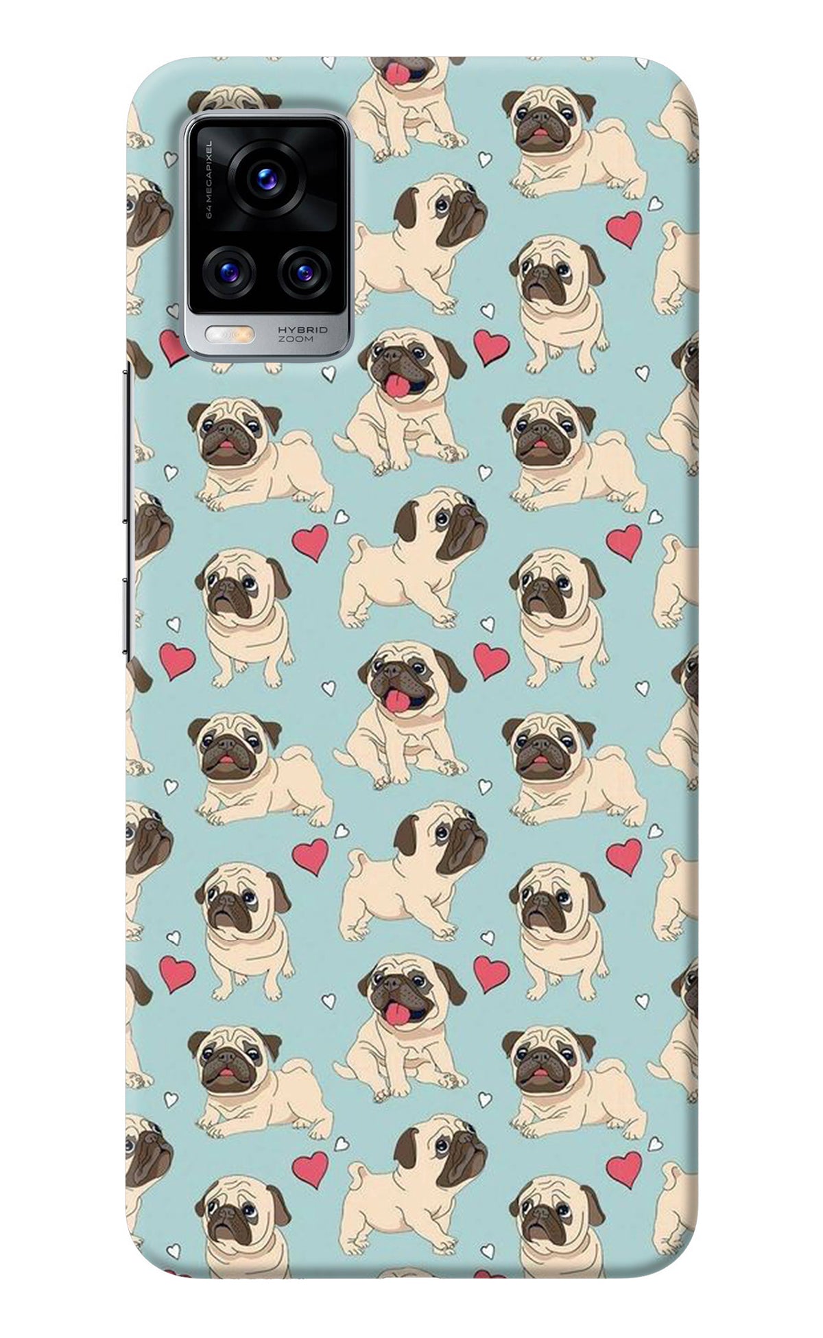 Pug Dog Vivo V20 Pro Back Cover