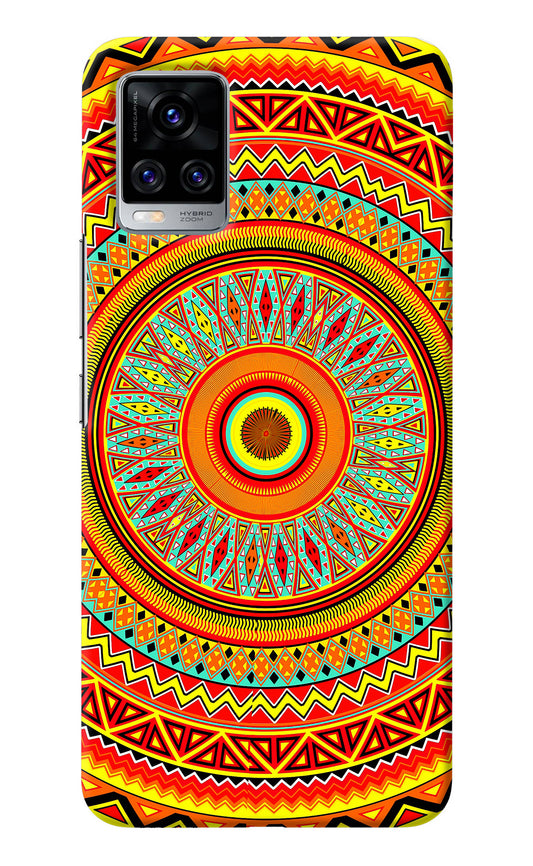 Mandala Pattern Vivo V20 Pro Back Cover