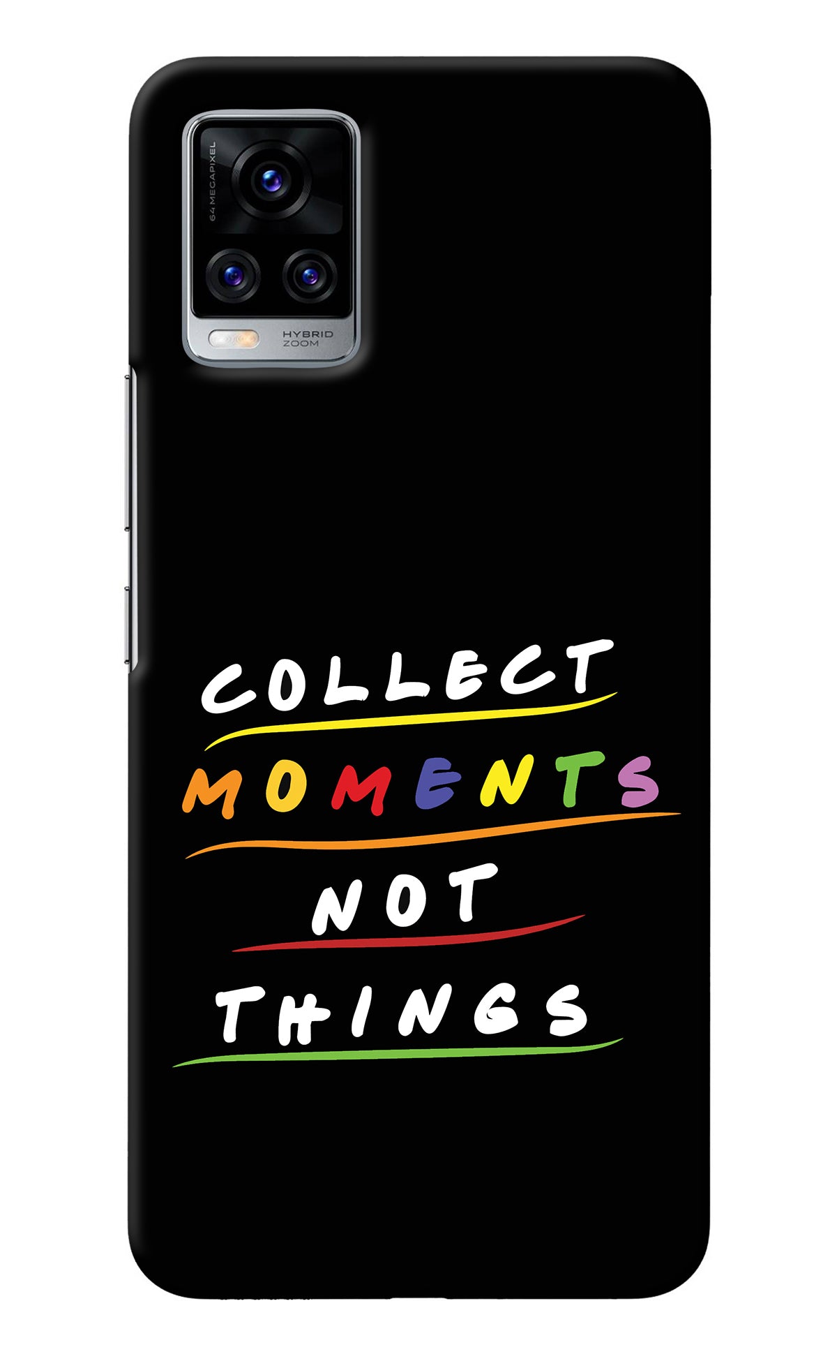 Collect Moments Not Things Vivo V20 Pro Back Cover