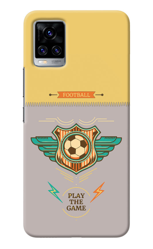 Football Vivo V20 Pro Back Cover