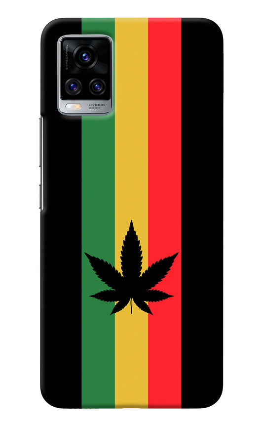 Weed Flag Vivo V20 Pro Back Cover