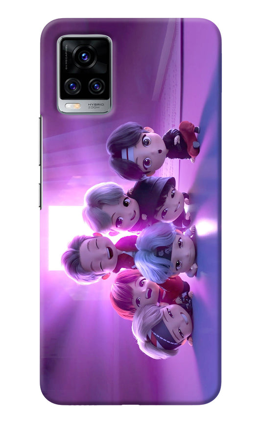 BTS Chibi Vivo V20 Pro Back Cover