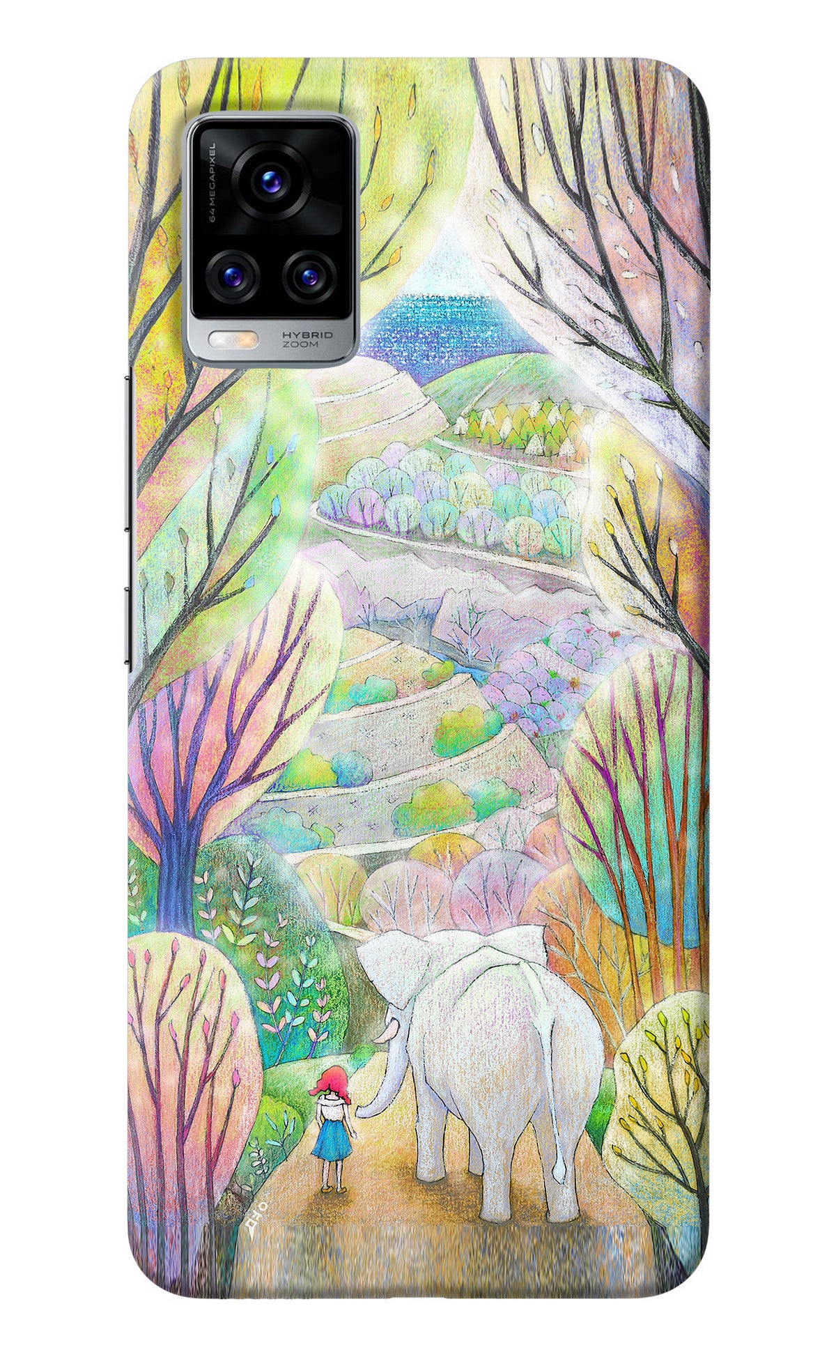 Nature Painting Vivo V20 Pro Back Cover