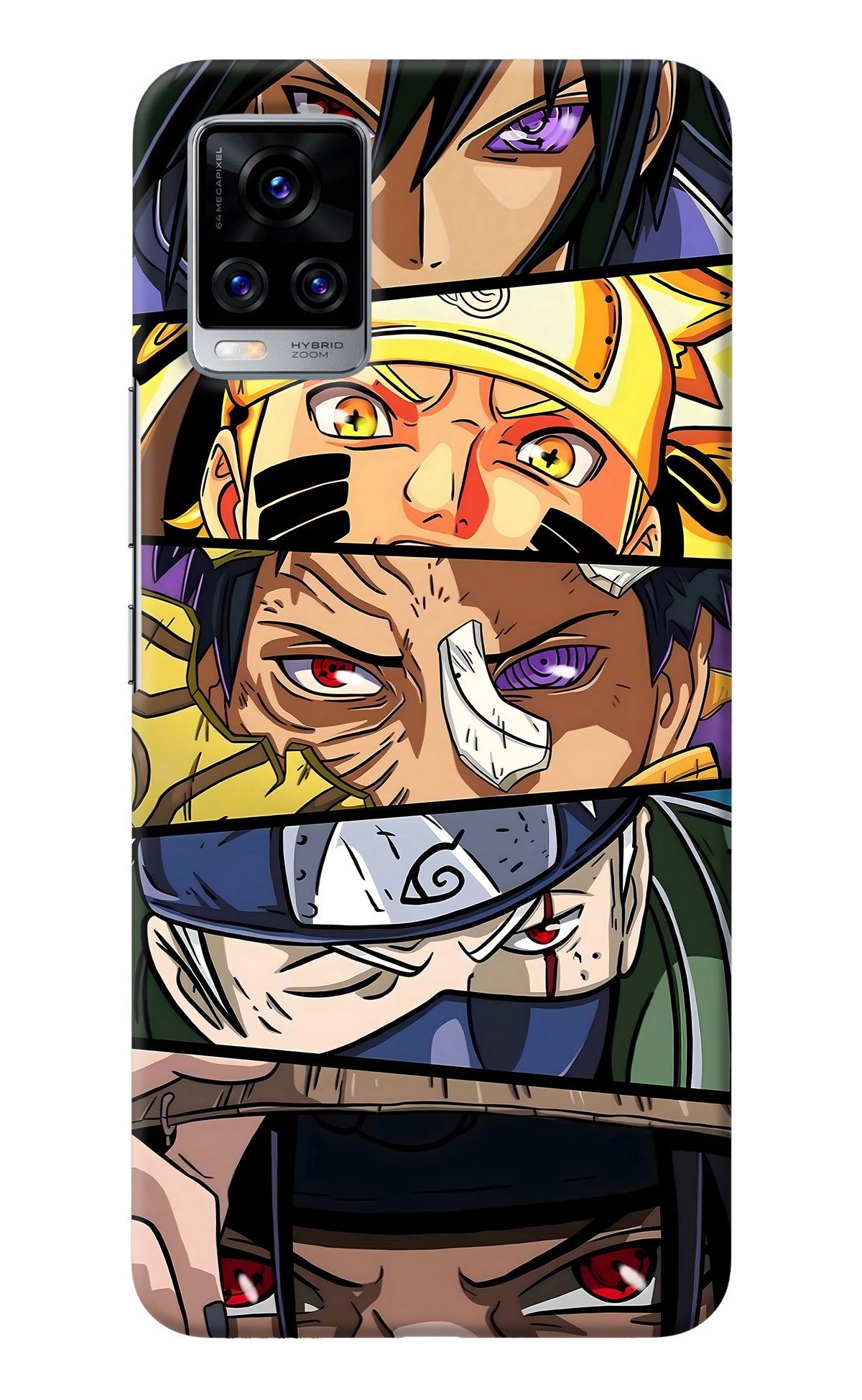 Naruto Character Vivo V20 Pro Back Cover