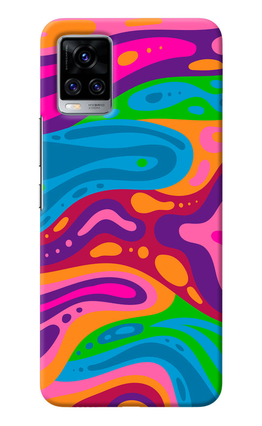 Trippy Pattern Vivo V20 Pro Back Cover