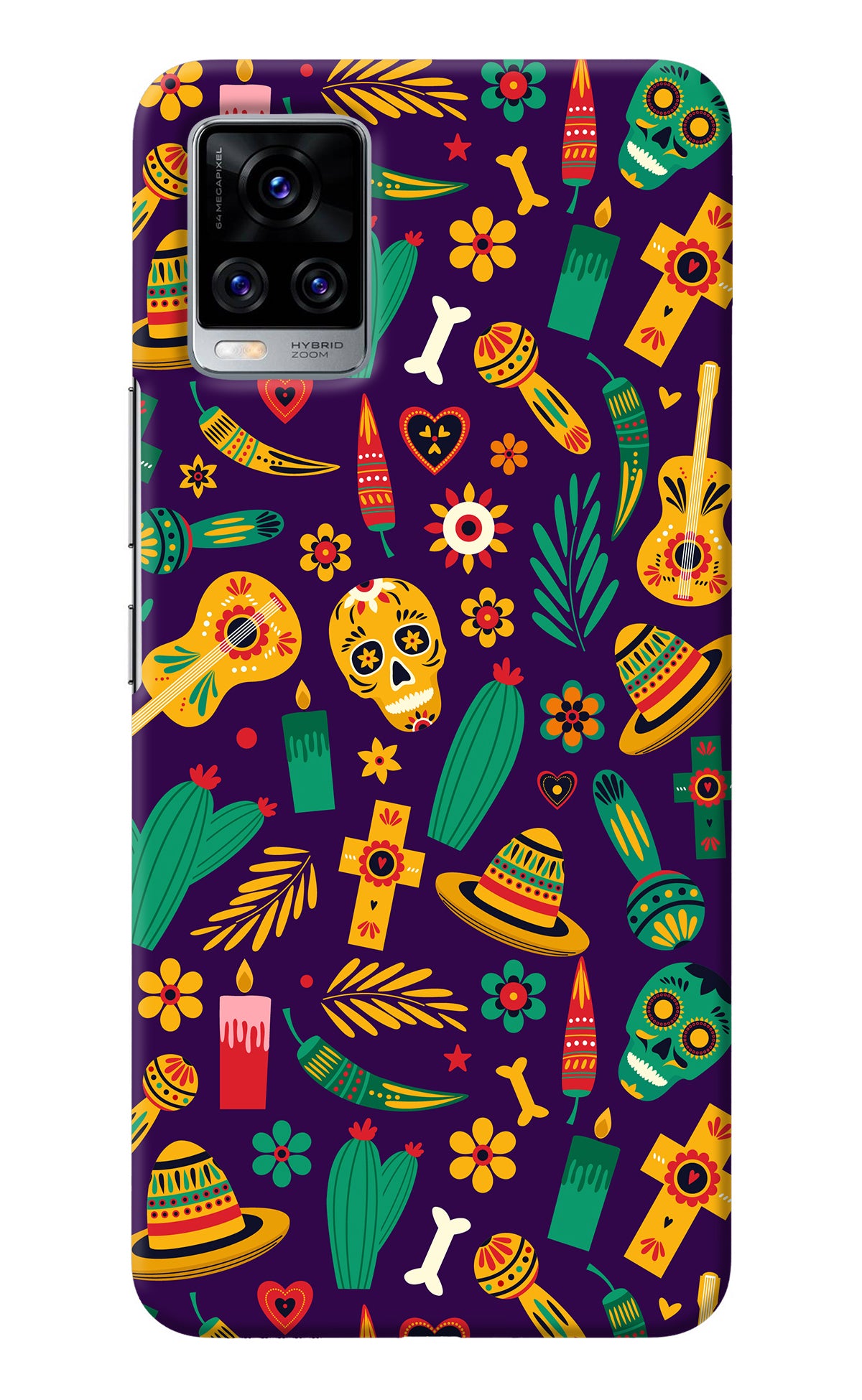 Mexican Artwork Vivo V20 Pro Back Cover